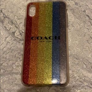IPhone 10 xs max Coach case